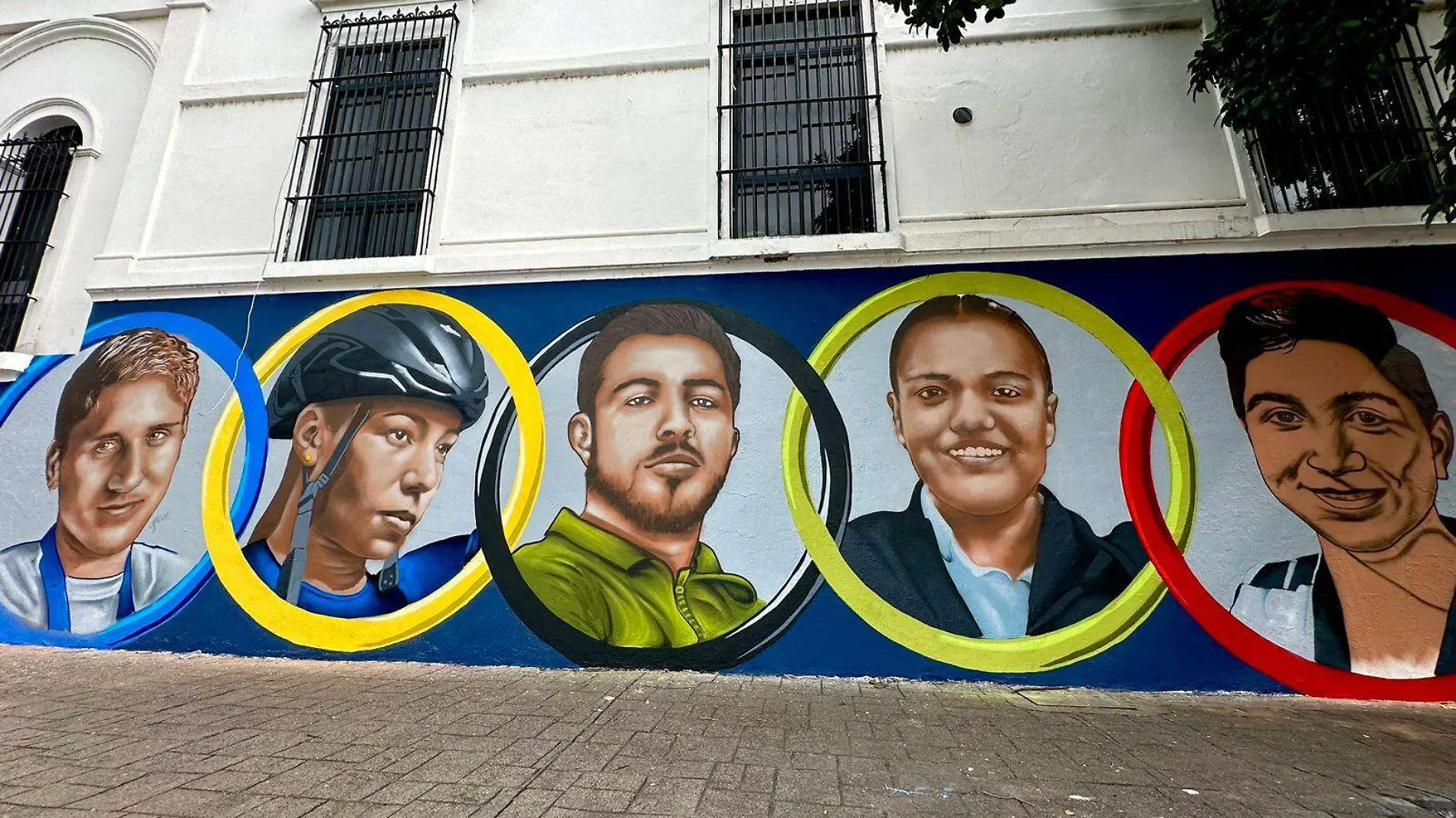 mural atletas